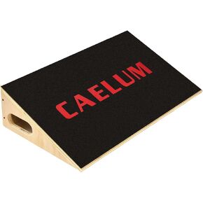 CAELUM Knee Over Toe Slant Board, Squat Wedge, Training Incline Board for Squats, Calf Stretch, Weightlift, Wide Durable Non-Slip Heel Elevated Squat Wedge Block, 1000 Lbs Weight Capacity
