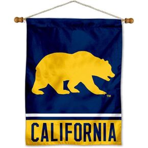 Cal Berkeley Golden Bears Banner with Hanging Pole