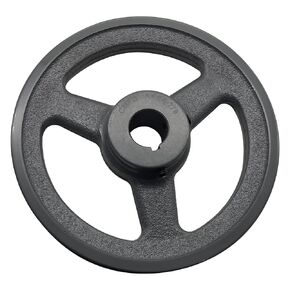AK64-7/8 v Belt Pulley,6.25 inch OD, 7/8 Inch Bore,Cast Iron Material, AK Single Groove v Belt Pulleys for "4L" or "A" or "3L" Belts