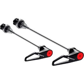 Quick Release Skewer Axles Set for Road Mountain Bicycle, Wheel Hub Front and Rear Titanium Alloy Axle 2 Specifications