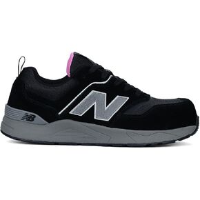 New Balance Women's Composite Toe Elite Lite EH Industrial Shoe, Magnet Whispy Blue, 8.5