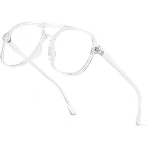 نظارات الطيار البلاستيكية المضادة للضوء الأزرق للنساء والرجال الكلاسيكية الكلاسيكية العصرية المربعة in Kuwait