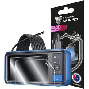 IPG for 50FT Endoscope Borescope, Teslong Dual Lens Sewer Inspection 4.5" Camera Screen Protector (2 Units) Hydrogel Invisible Guard HD Quality/Self-Healing/Bubble -Free for Endoscope Borescope