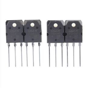 2 Pair TTB817 (B817 KSB817) + TTD1047 (D1047 KSD1047) NPN PNP Silicon Power Transistor TO-3PN 120V 10A 100W hFE:80-160