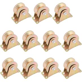 7 قطع عجلة أخدود على شكل حرف V مقاس 2 بوصة، عجلة أخدود على شكل حرف V، عجلات بوابة منزلقة، للمسار على شكل حرف V المقلوب، والبوابات الدوارة. بواسطة جينهاكون in Kuwait