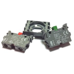 ABB MCBH-11 22mm Contact Block, 1 N.O., 1 N.C., Modular