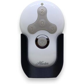 Ceiling Fan Remote Holder Wall Mount for Hunter 99122 99123 Ceiling Fan Remote Controller (1 Pk White)