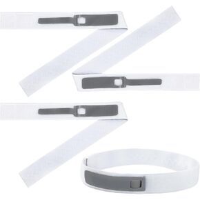 3 Pcs Leg Catheter Stabilization Touch Fastener Strap Adjustable Fixation Strap Drip Glue Non-Slip Strap Urination Tube Drainage Tube Catheter Urine Bag Grey