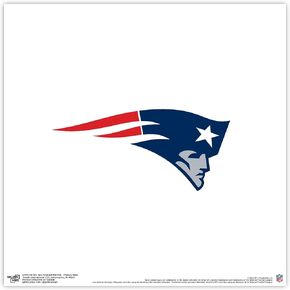Trends International Gallery Pops NFL New England Patriots - Primary Mark Wall Art Wall Poster, 12.00" x 12.00", Black Frame Version