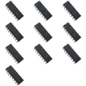 10pcs SN74LS83N SN 74LS83N 74LS83 Fast Carry 4-Bit Binary Full Adder Logic Chips IC，DIP-16.