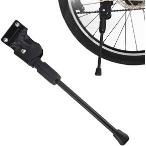 2 Holes Folding Bike Stand, Bike Support Bracket, Steel Single Side Kickstand, Kickstand for Mountain Bike, Road Bike