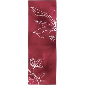 Yoga Design Lab Yoga Towel, Microfiber Yoga Rug, Yoga Mat Size (Iris)