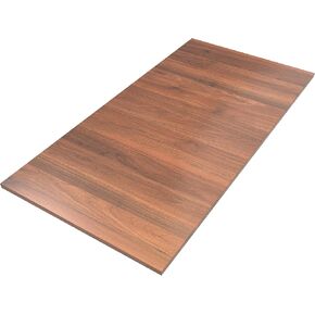 Deep Walnut Universal Tabletop 47.2"x23.62",Solid One-Piece Multilayer Board for Home Office Desk，DIY，Laundry, Washer Dryer Countertop, Butcher Block、Outdoor 、Rv