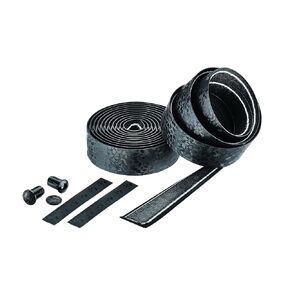 CICLOVATION BAR Tape, Leather Touch_Black Diamond, Synthetic Leather with Black Diamond Texture for The Ultimate, Long-Lasting Grip and Superlative handling Performance, T.3mm/W.30mm/L.2000mm, Black