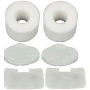 Nispira Foam Filter Set Compatible with Shark NV42 Deluxe Upright Vacuum Cleaner. Compared to Part #XFF36. Fits UV402 UV410, NV36, NV36A, NV42, NV44, NV46, NV46C. 2 Sets
