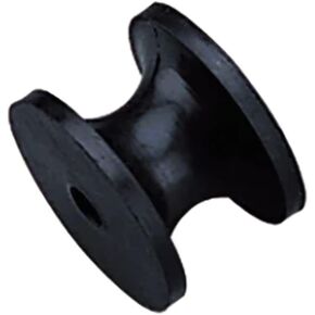 Sea-Dog Replacement Short Bow Roller - Natural Rubber/Brass Insert