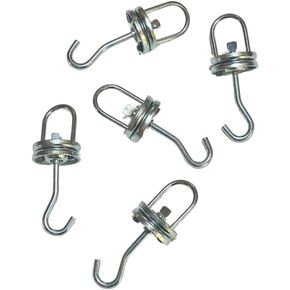 Heavy Duty Rotating Spinner Hooks 5-Pack