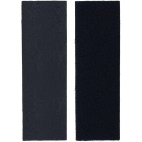 Dura-Gold Pro Series Rectangle 10" x 2-3/4" Hand Sanding Block Adaptor Sheets to Convert Hook & Loop Sanding Block Pads to PSA Sticky Pads, 2 Sheet Pack (Sanding Blocks Not Included)