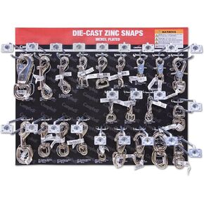 Campbell T7616602 3/4" Swivel Round Eye Trigger Snaps