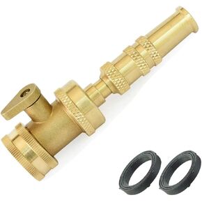 بخاخ فوهة خرطوم حديقة قابل للتعديل من PLG مع مجموعة صمامات الإغلاق - مرفق بزاوية 45 درجة وقبضة مريحة للري بدون جهد in Kuwait