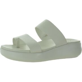 Naturalizer Women's Genn-Drift 2 Slide Sandal, Warm White Leather, 7.5