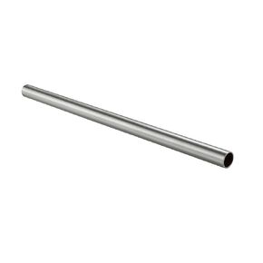Econoco RY4 Round Tubing with 1-1/4" Diameter with Exterior Finish Chrome, 4' Length (Pack of 10)