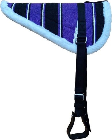 Y&Z- Ride with Time Premium Horse Bareback Pad with Stirrups and Girth - Multicolor, Equestrian Comfort Gears for Comfy Rides in Saudi Arabia