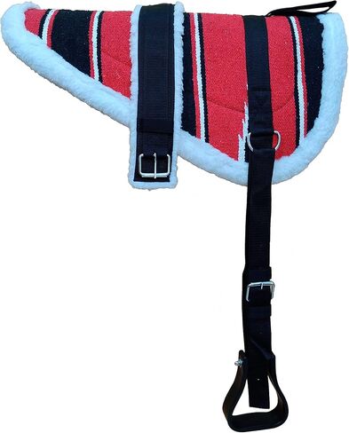 Y&Z- Ride with Time Premium Horse Bareback Pad with Stirrups and Girth - Multicolor, Equestrian Comfort Gears for Comfy Rides in Saudi Arabia