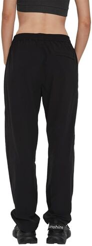 Women's Hiking Pants Quick Dry Lightweight Water Resistant Cargo Pants Elastic Waist Workout Travel Zipper Pockets in Saudi Arabia