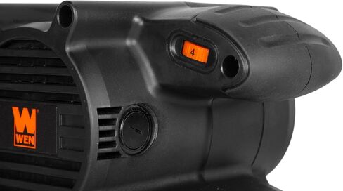 WEN 10-Amp 4-by-24-Inch مجموعة السرعات المتغيرة المحمولة وآلة الصنفرة بحزام الطاولة (HB424V) in Kuwait