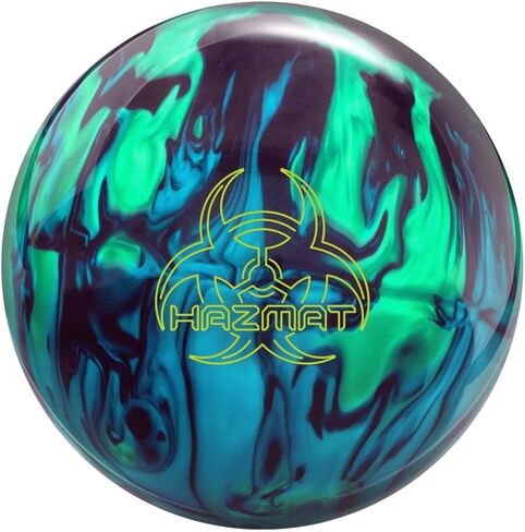 Bowlerstore Products Hammer PRE-DRILLED Hazmat Bowling Ball - Black/Sapphire/Jade 15lbs in Saudi Arabia