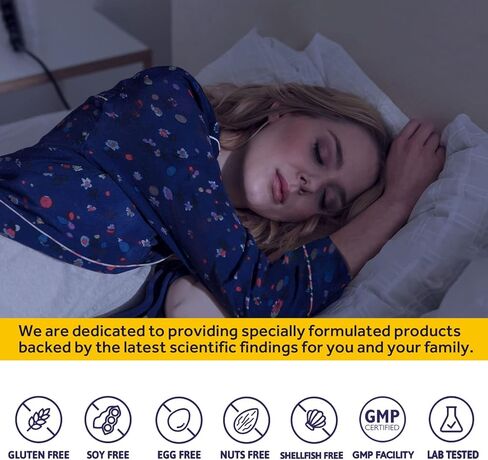 الميلاتونين 10 ملغ، نكهة الفراولة الطبيعية، سهل الذوبان، راحة ليلية، تهدئة العقل، 90 قرص in Kuwait