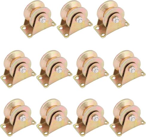 7 قطع عجلة أخدود على شكل حرف V مقاس 2 بوصة، عجلة أخدود على شكل حرف V، عجلات بوابة منزلقة، للمسار على شكل حرف V المقلوب، والبوابات الدوارة. بواسطة جينهاكون in Kuwait