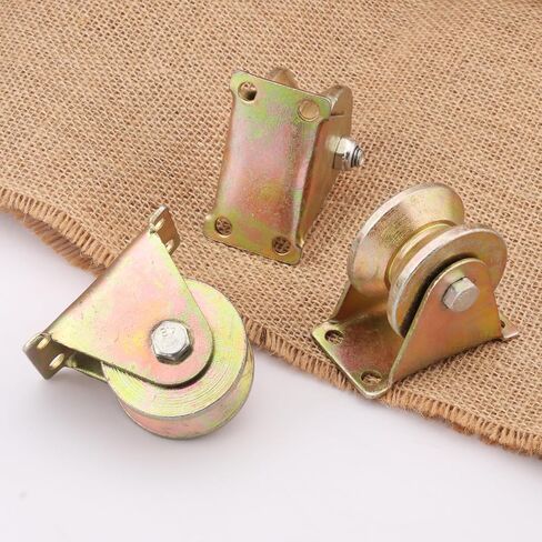 7 PCS 2 Inch V Groove Wheel, V-Groove Wheel, Sliding Gate Casters,for Inverted V-Track, Rolling Gates. by GENHAKON in Saudi Arabia