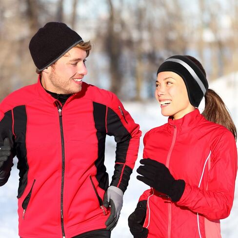 Lasnten 3 قطع الشتاء الأذن دفئا عقال للنساء ذيل حصان عقال عاكس عقال الصوف تشغيل الأذن يفشل الأذن يغطي للطقس البارد الرياضة في الهواء الطلق in Kuwait