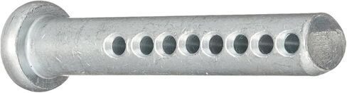 القطر: 7/16 × 2 - 1/2 بوصة دبوس Clevis قابل للتعديل، دبابيس عين مسامية ذات 8 فتحات، دبابيس Clevis عالمية، قفل لملحقات محرك الديزل البارد في آلة الزراعة (4 عبوات) in Saudi Arabia