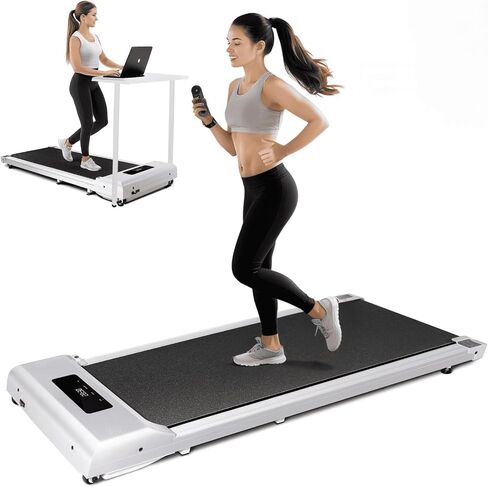 Walking Pad, Walking Pad Treadmills for Home Small, Under Desk Treadmill, Desk Treadmill for Office Under Desk, Portable Treadmill, 3 in 1 Small Treadmill in LED Display with Remote Control in Saudi Arabia