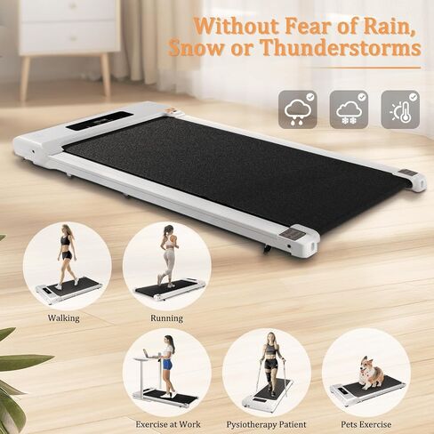 Walking Pad, Walking Pad Treadmills for Home Small, Under Desk Treadmill, Desk Treadmill for Office Under Desk, Portable Treadmill, 3 in 1 Small Treadmill in LED Display with Remote Control in Saudi Arabia