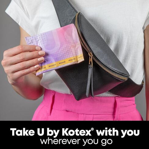 فوط U من Kotex Balance رفيعة للغاية مع أجنحة، امتصاص منتظم، 36 قطعة (قد تختلف التعبئة) in Saudi Arabia