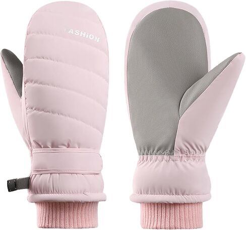 Women Winter-Ski-Mittens Gloves Waterproof-Snow-Gloves Warm Touchscreen Mittens for Cold Weather Snowboarding in Kuwait