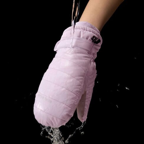 Women Winter-Ski-Mittens Gloves Waterproof-Snow-Gloves Warm Touchscreen Mittens for Cold Weather Snowboarding in Kuwait