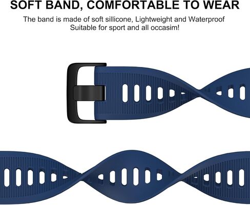 Meliya Bands Compatible with Garmin Forerunner 945/935 Watch Band, Forerunner 965/955 Watch Band Women Men, Soft Silicone Sport Replacement Strap for Garmin Forerunner 965 955 945 935 Smart Watch in Saudi Arabia