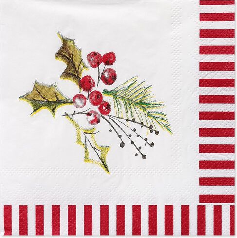 American Greetings 36-Count 7 in. Dessert Plates by Kathy Davis, Christmas Party Supplies in Saudi Arabia