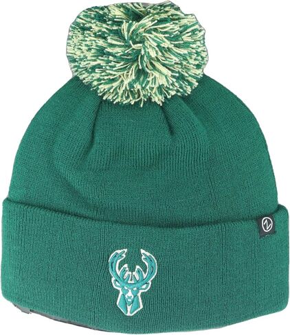 ZHATS NBA Officially Licensed Beanie Pom Icon Team Color in Saudi Arabia