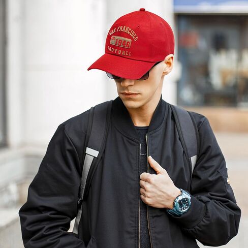 Classic Vintage 3D Embroidered City Hat Adjustable Unisex Baseball Cap Fans Gifts for Men Women in Saudi Arabia