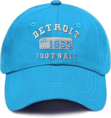 Classic Vintage 3D Embroidered City Hat Adjustable Unisex Baseball Cap Fans Gifts for Men Women in Saudi Arabia