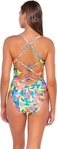 Sunsets Women's Standard Veronica V-Neck One Piece Swimsuit with Removable Cup in Saudi Arabia