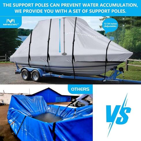 غطاء قارب علوي MRWIZMS T، غطاء قارب علوي 900D T بطول 20-22 قدم، غطاء قارب وحدة التحكم المركزية، غطاء قارب علوي صلب عالي التحمل، قارب غطاء وحدة التحكم المركزية مع سطح T، سطح T لقارب وحدة التحكم المركزية، قارب T علوي. in Kuwait