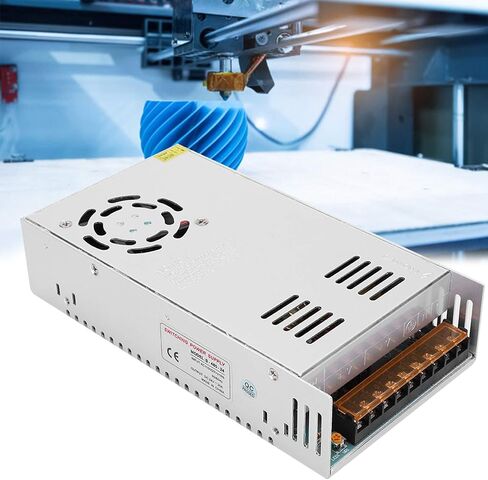 محول تيار متردد إلى تيار مستمر، محول سائق إمداد الطاقة بمفتاح سبائك الألومنيوم، شريط شاشة LED DC24V مزود طاقة طابعة ثلاثية الأبعاد (S-480-24(24V/20A/480W) AC110/220V±15%) in Saudi Arabia