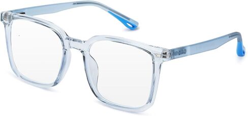 Kids Blue Light Blocking Glasses for Girls Boys, Anti Bluelight Clear Reading Glasses, Computer Fake Glasses UV400 in Saudi Arabia